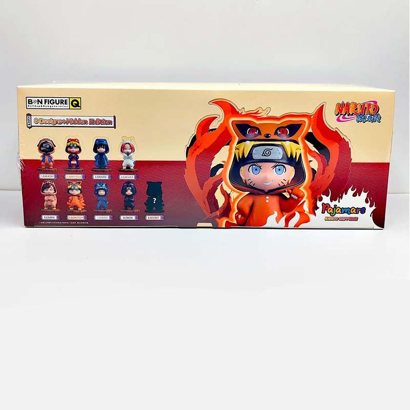 BN Figure Q Naruto Shippuden Pajamars Series Blind Box Mini Figure