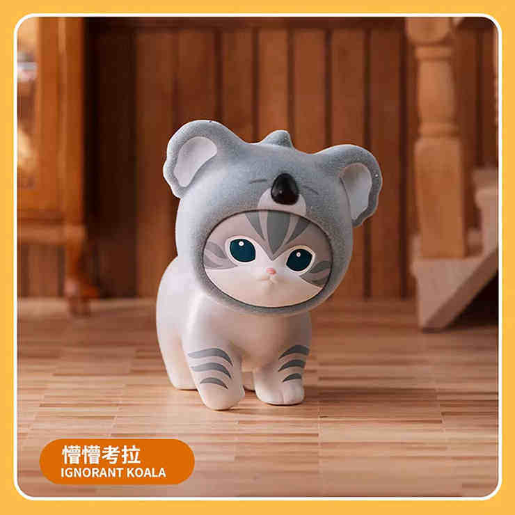 MINISO Mofusand Fluffy Party Flocked Blind Box Figure Single or Case(6)