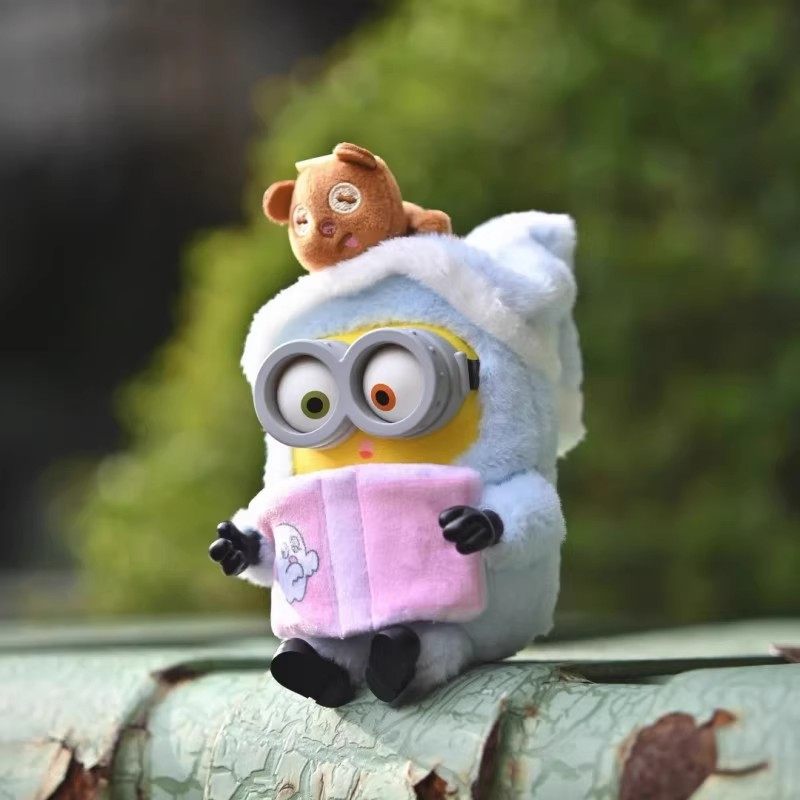 52TOYS Minions Bob & Tim Better Together Plush Keychain Blind Box Official