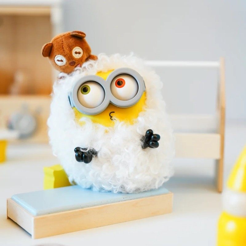 52TOYS Minions Bob & Tim Better Together Plush Keychain Blind Box Official