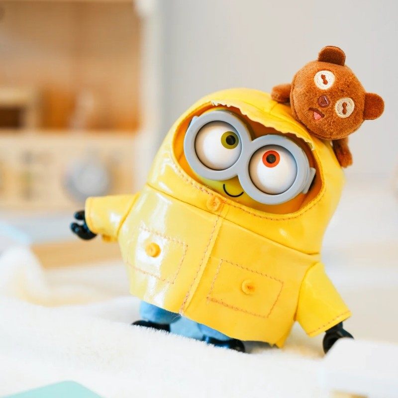 52TOYS Minions Bob & Tim Better Together Plush Keychain Blind Box Official