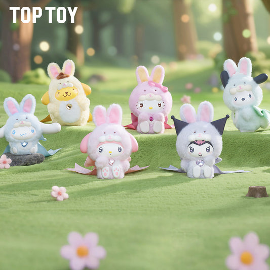 TOPTOY Sanrio Diamond Bunny Baby Vinyl Plush Blind Box (1pc / Case of 6)