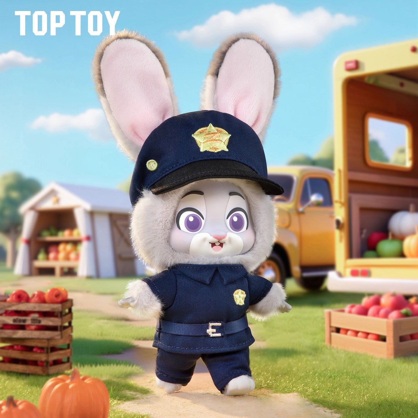 正規品Zootopia ズートピア TOPTOY NICK&JUDY'S TOP TOY Disney Zootopia Nick & Judy Plush Blind Box (Single/Case 6