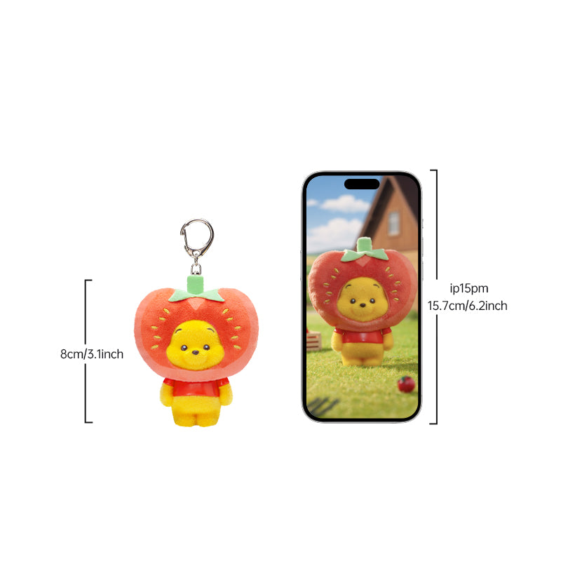 TOP TOY Disney Winnie the Pooh Tiny Orchard Fruit Keychain Series Blind Box