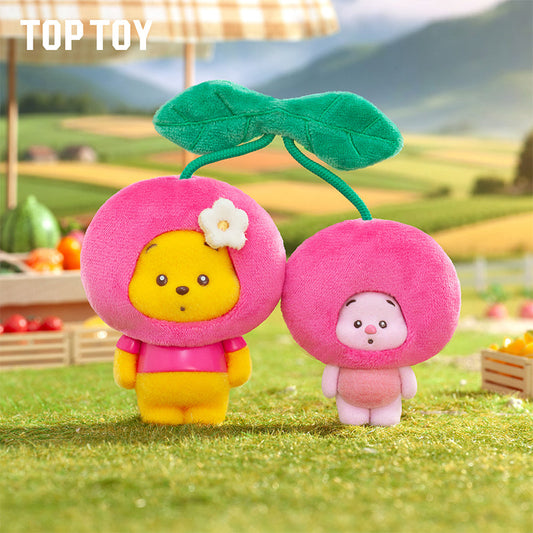 TOP TOY Disney Winnie the Pooh Tiny Orchard Fruit Keychain Series Blind Box
