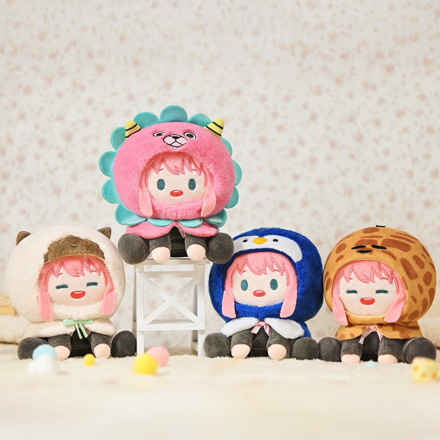 SPY×FAMILY Anya Plush Keychain Blind Box Sitting Series (6+1 Secret)