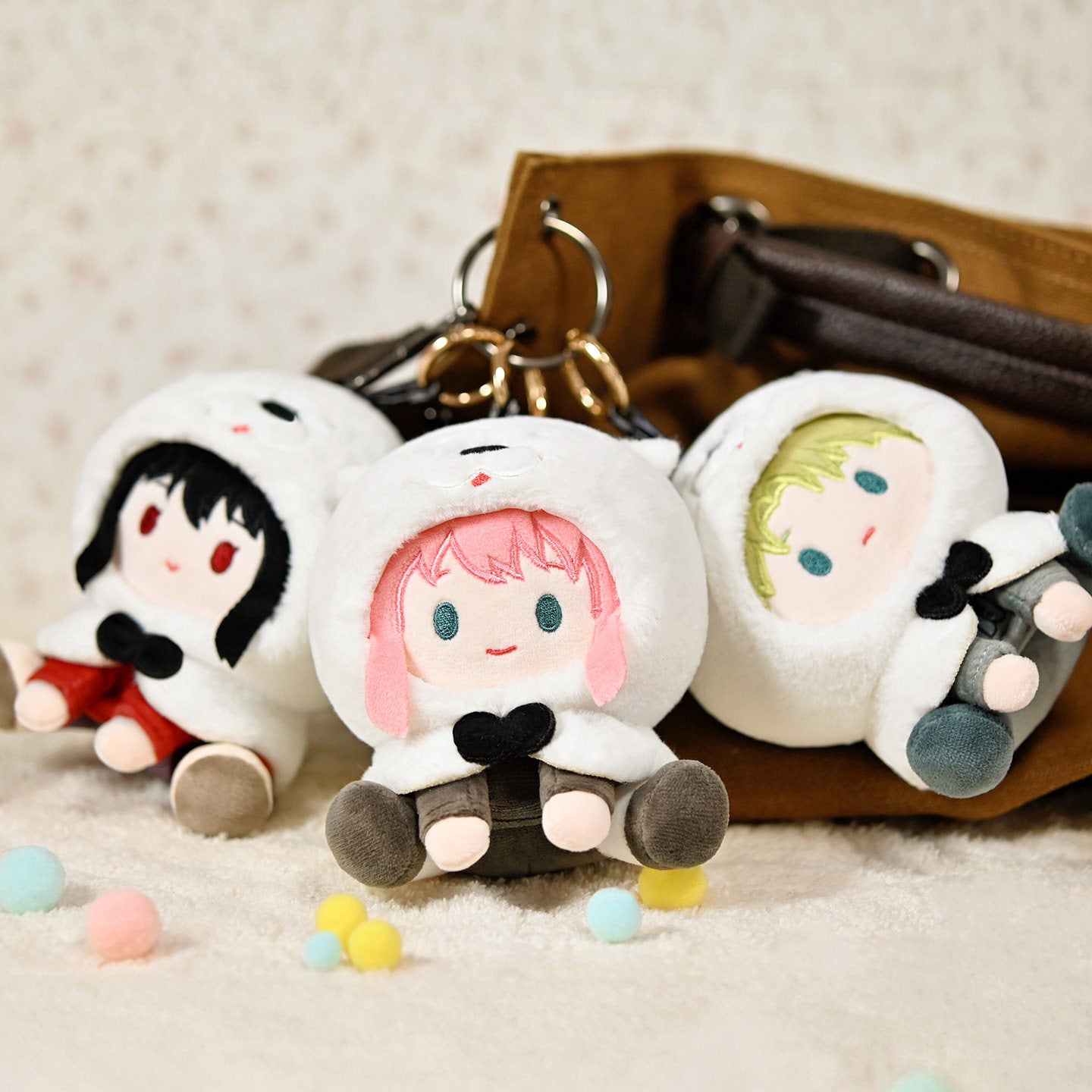SPY×FAMILY Anya Plush Keychain Blind Box Sitting Series (6+1 Secret)