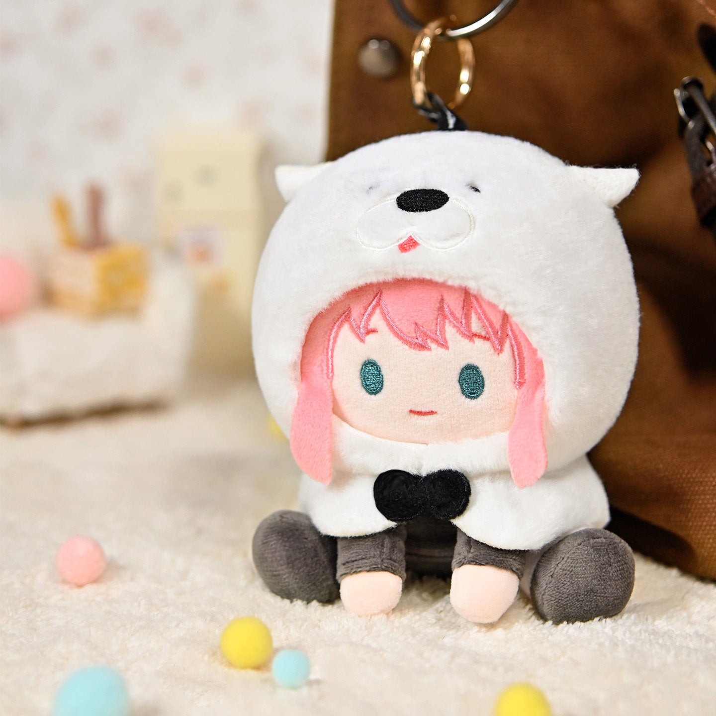 SPY×FAMILY Anya Plush Keychain Blind Box Sitting Series (6+1 Secret)