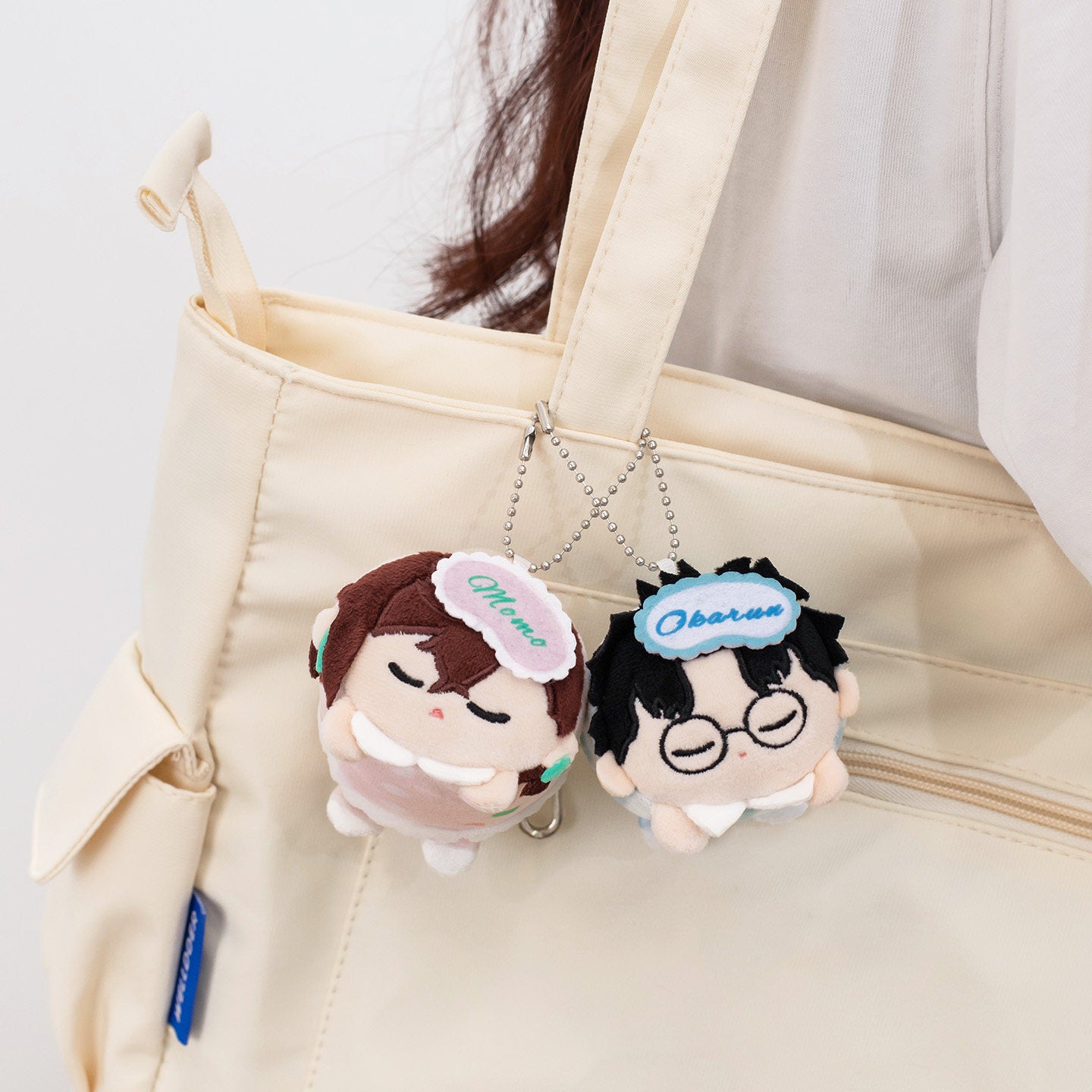 DAN DA DAN Pajama Plush Pendant Keychain Blind Box Official Licensed Single/6pc