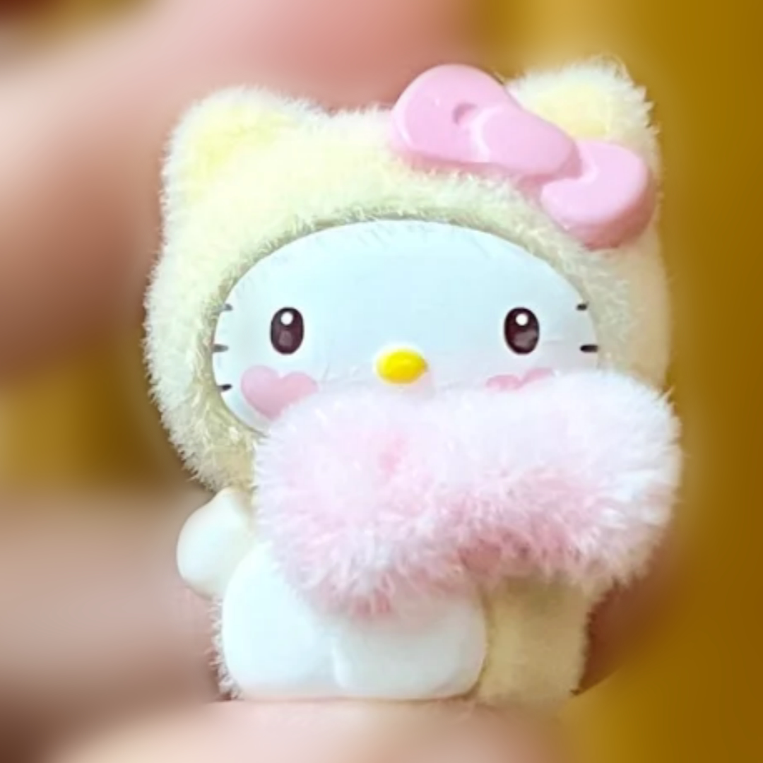 Sanrio Characters Flocked Mini Charm Figure Select Hello Kitty Kuromi Cinna US