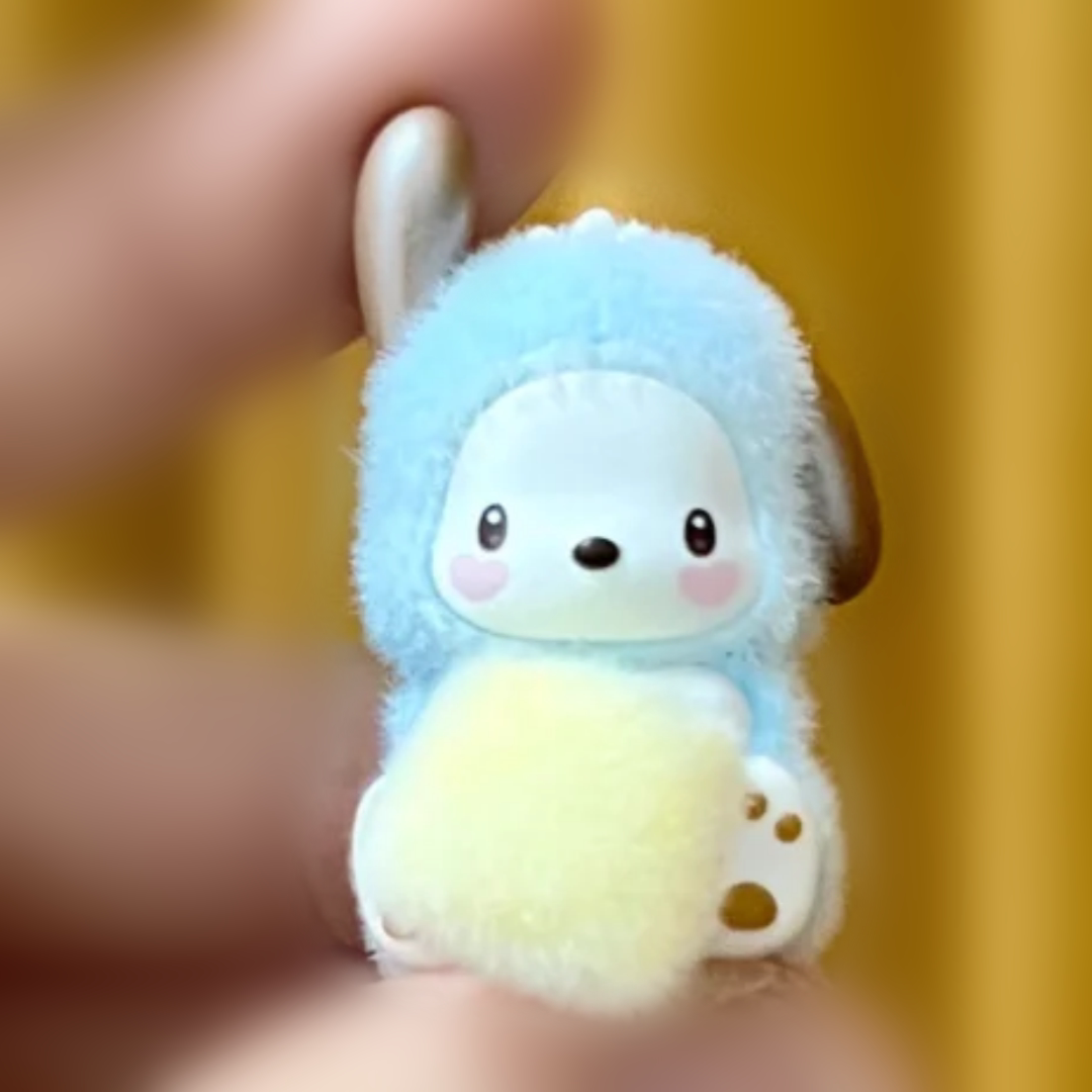 Sanrio Characters Flocked Mini Charm Figure Select Hello Kitty Kuromi Cinna US