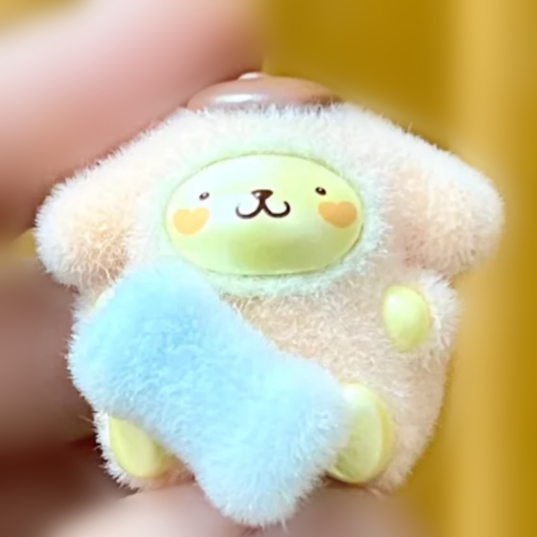 Sanrio Characters Flocked Mini Charm Figure Select Hello Kitty Kuromi Cinna US