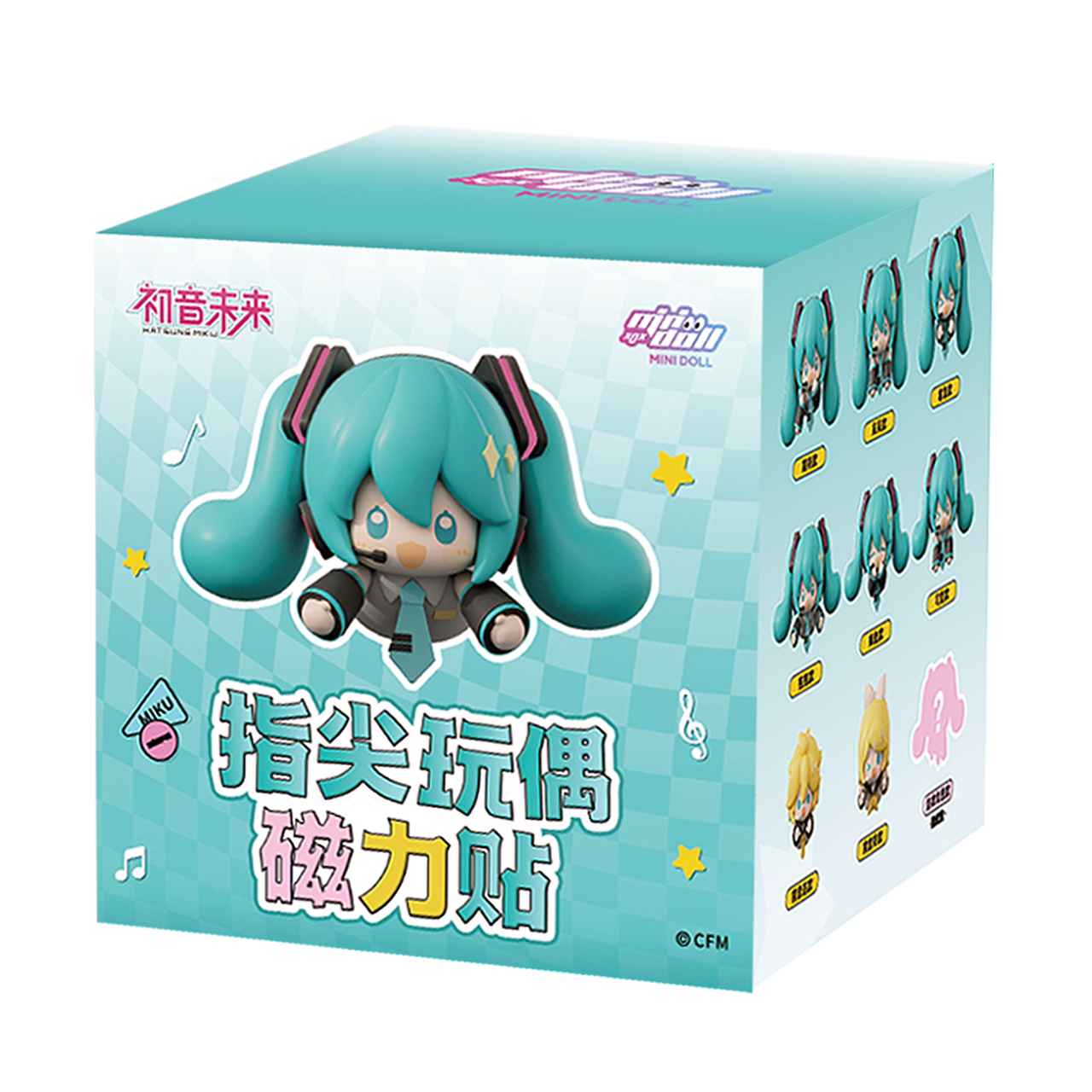 MINIDOLL Hatsune Miku Finger Puppet Magnet Blind Box Fridge Magnet