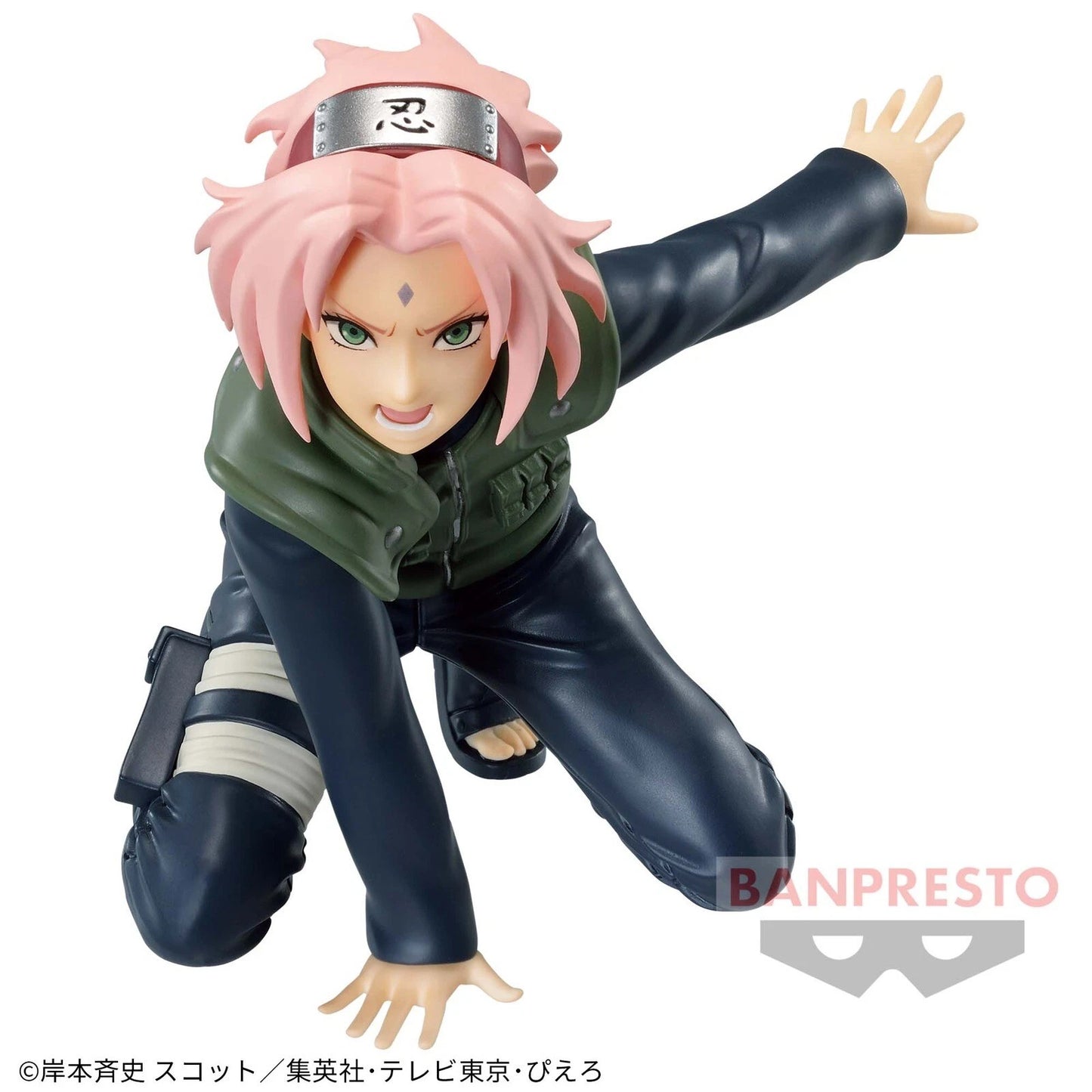 Naruto Shippuden Panel Spectacle – Sakura Haruno Figure with Display Panel