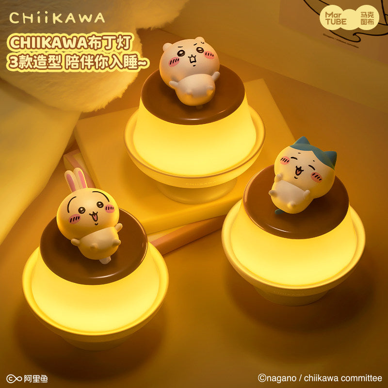Chiikawa Pudding Lamp Cute Night Light 4 Brightness Modes