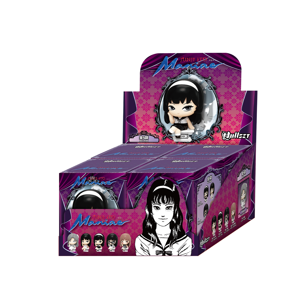 Junji Ito Tomie Maniac Nullset PVC Blind Box Figure Official Licensed