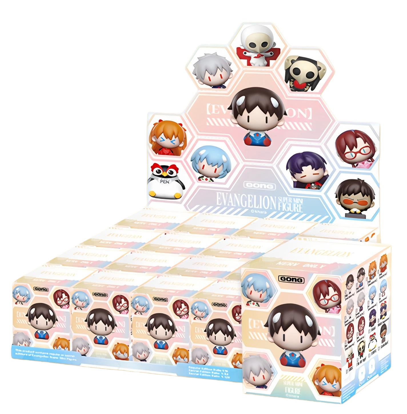 Evangelion Super Mini Figure Blind Box (Single / Whole Set)