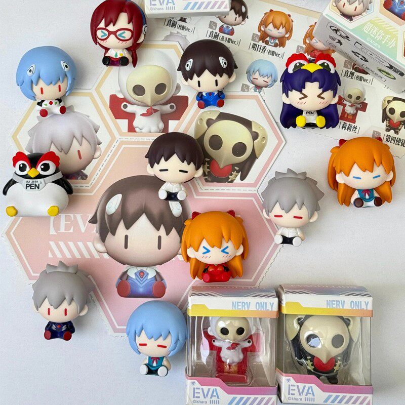 Evangelion Super Mini Figure Blind Box (Single / Whole Set)