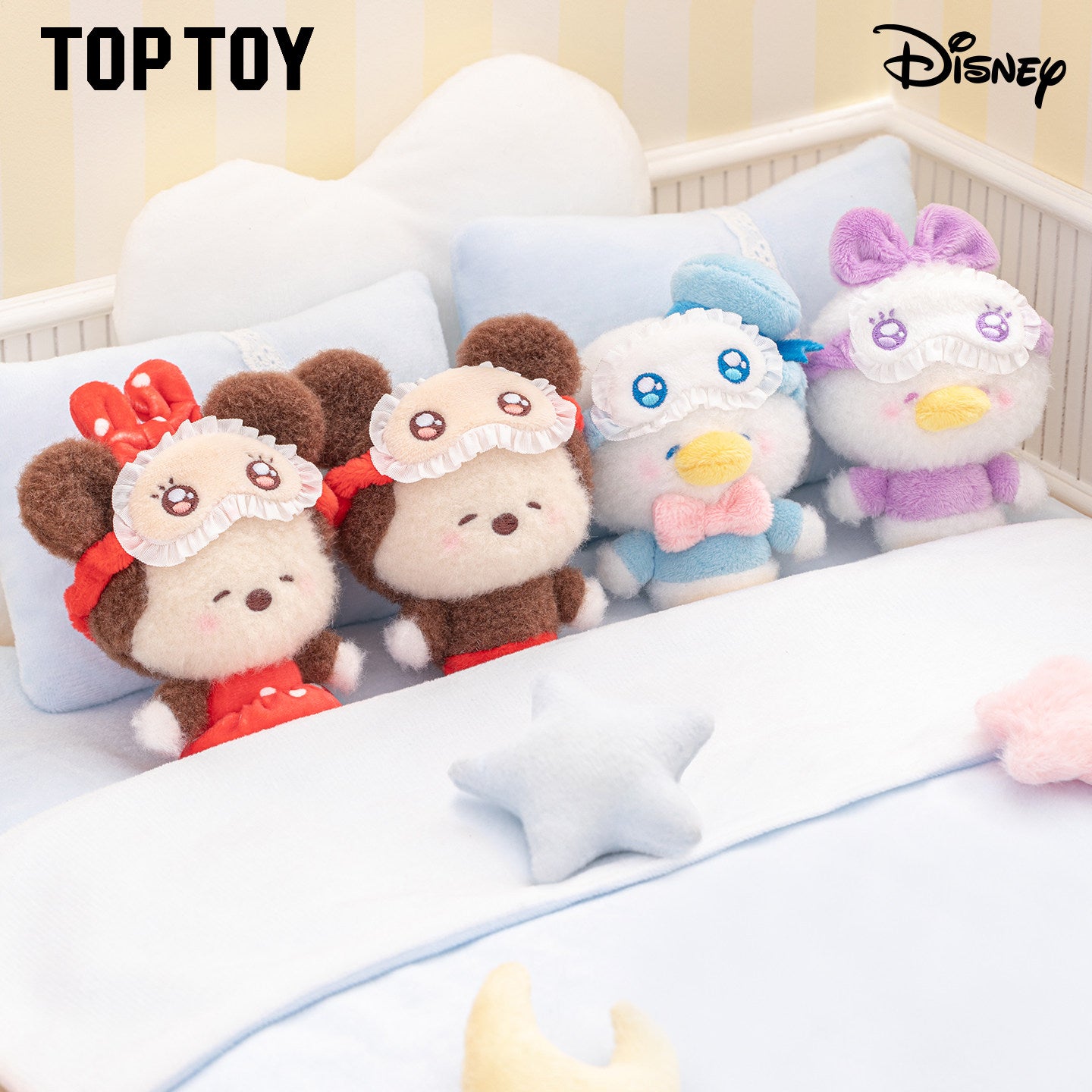 TOPTOY Disney Sleeping Sleepwear Series Plush Pendant Blind Box