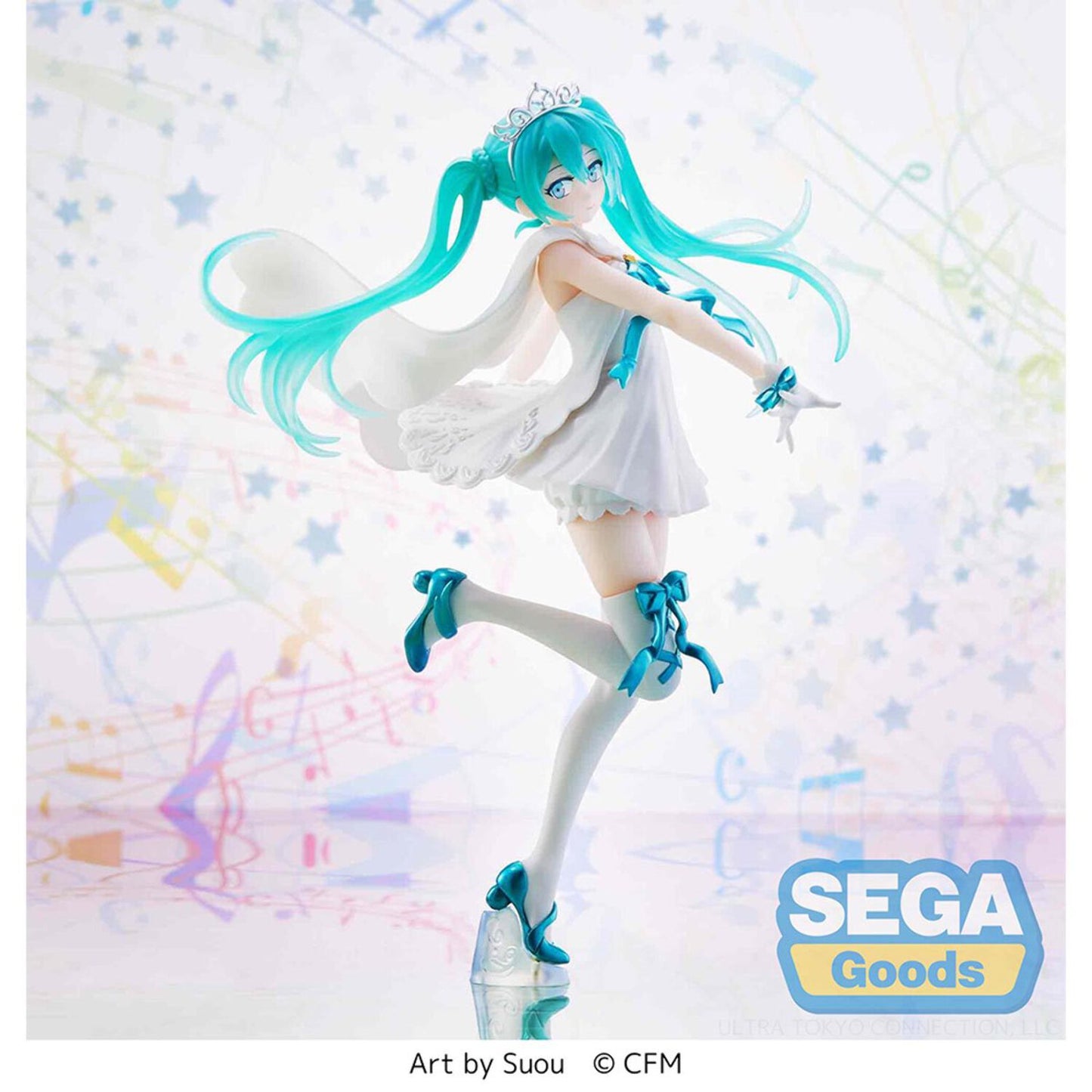 Hatsune Miku 15th Anniversary Zhou Ver SPM Figure SEGA Vocaloid Box Condition