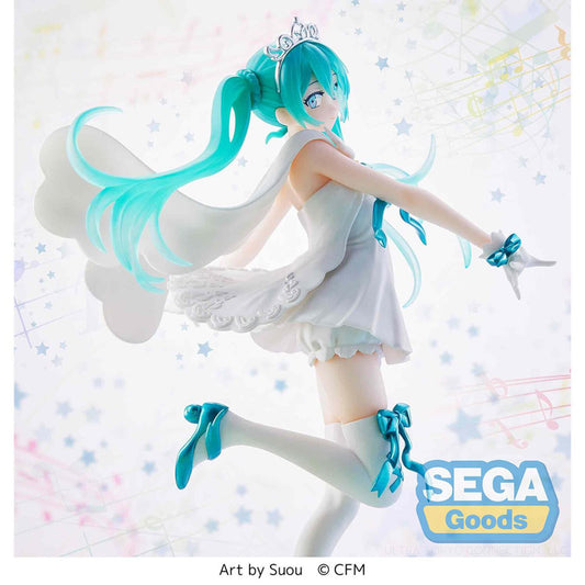 Hatsune Miku 15th Anniversary Zhou Ver SPM Figure SEGA Vocaloid Box Condition