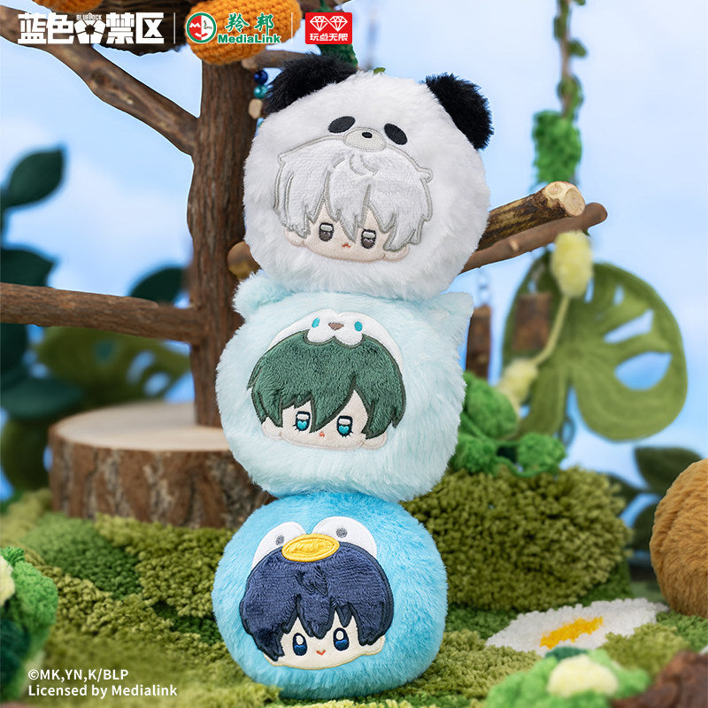 Blue Lock Animal Plush Keychain Blind Box Anime Mascot Plush Pendant