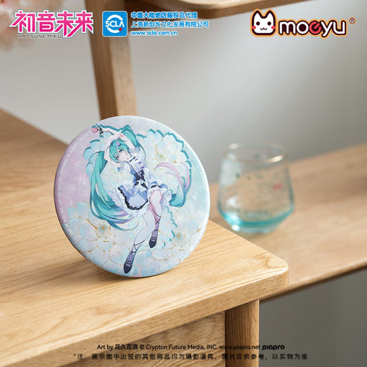 Hatsune Miku Flower Language Large Badge 5.9 in Anime Collectible Pin
