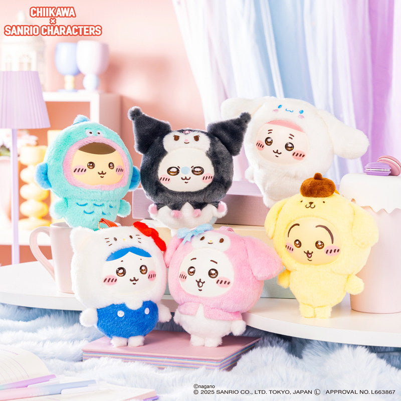 Chiikawa Sanrio Plush Keychain Kawaii Hanging Mascot Choose Character