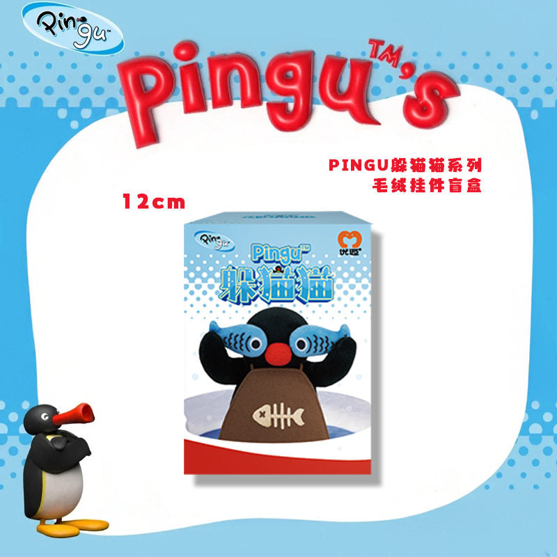 Pingu Plush Blind Box Penguin Toy 6 Styles Random Cute Soft Gift