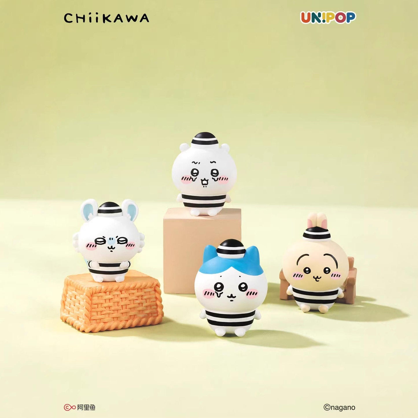 Chiikawa Mini PVC Figure Blind Bag Random Design 1 Pack or 15-Pack Case