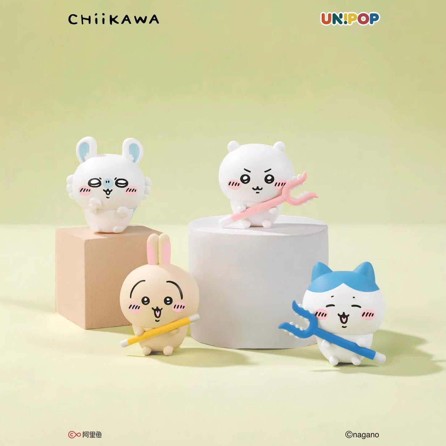 Chiikawa Mini PVC Figure Blind Bag Random Design 1 Pack or 15-Pack Case