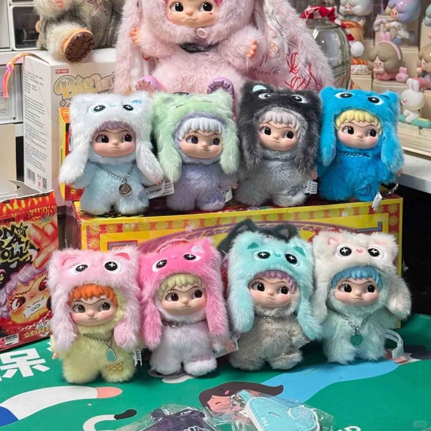 WAKUKU Plush Blind Box Cute Collectible Figure Surprise Toy