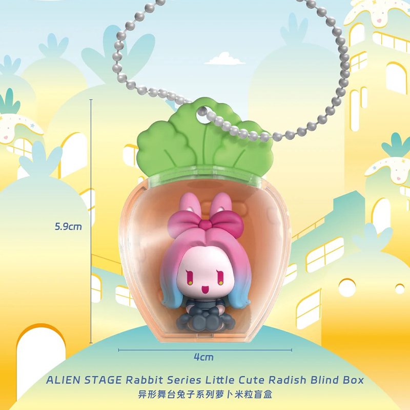 Alien Stage Carrot Series Mini Figure Blind Box | Cute PVC Collectible (Single / Case Pack 6)