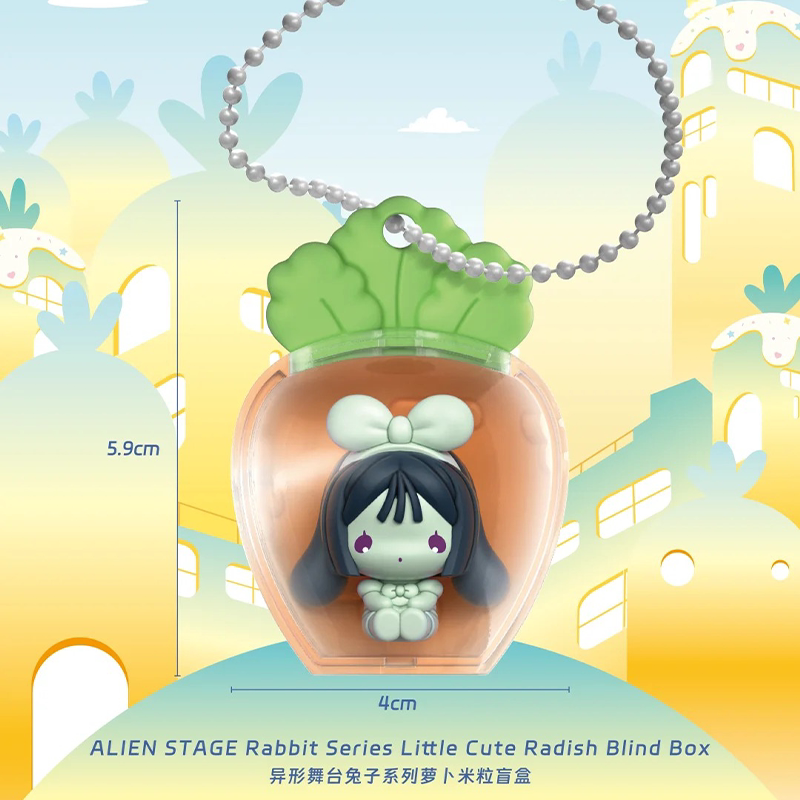 Alien Stage Carrot Series Mini Figure Blind Box | Cute PVC Collectible (Single / Case Pack 6)