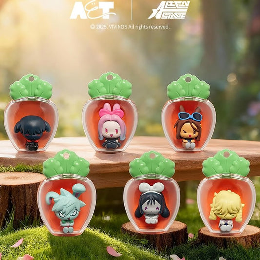 Alien Stage Carrot Series Mini Figure Blind Box | Cute PVC Collectible (Single / Case Pack 6)