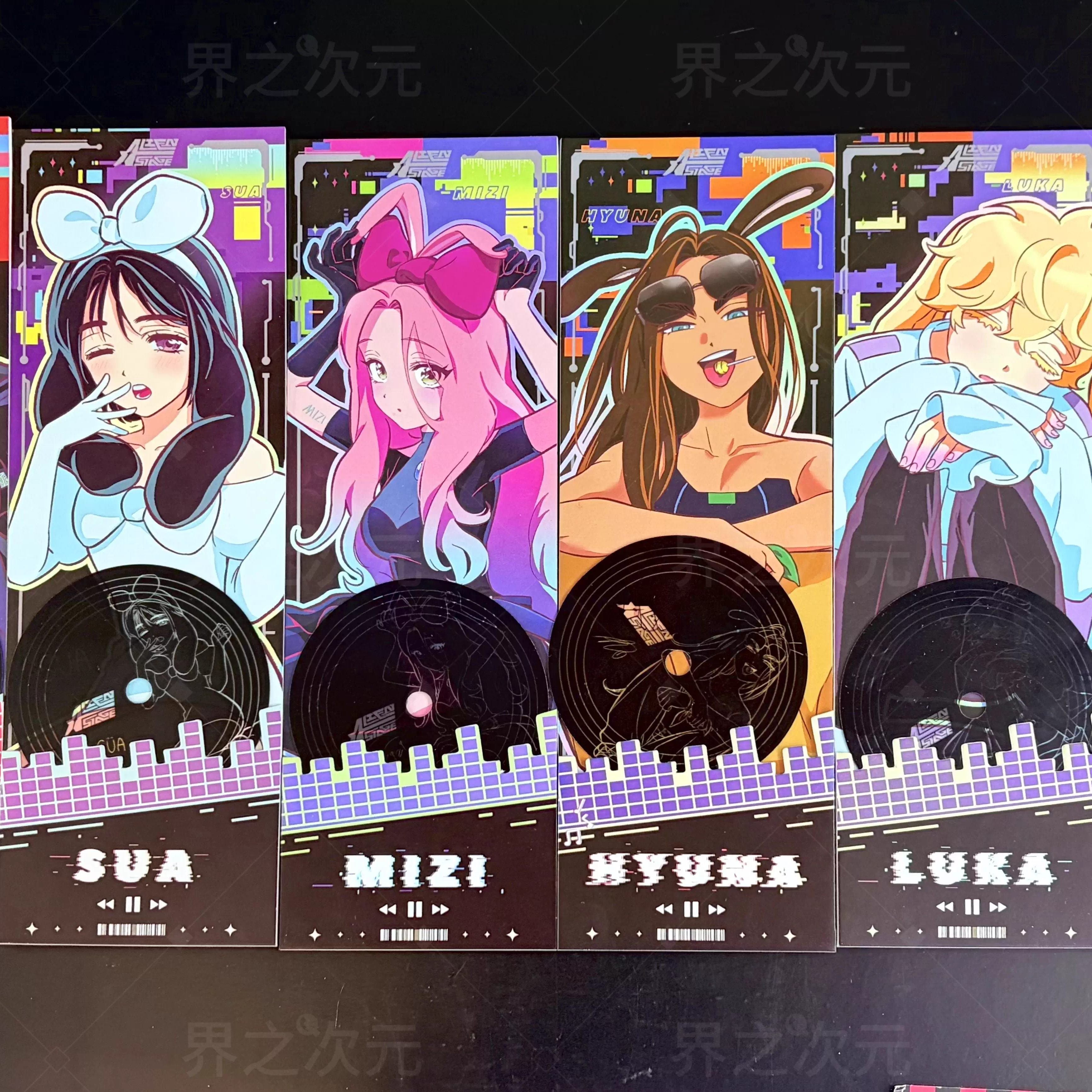 Alien Stage Vinyl Ticket Blind Box AET Anime Card Single/Set