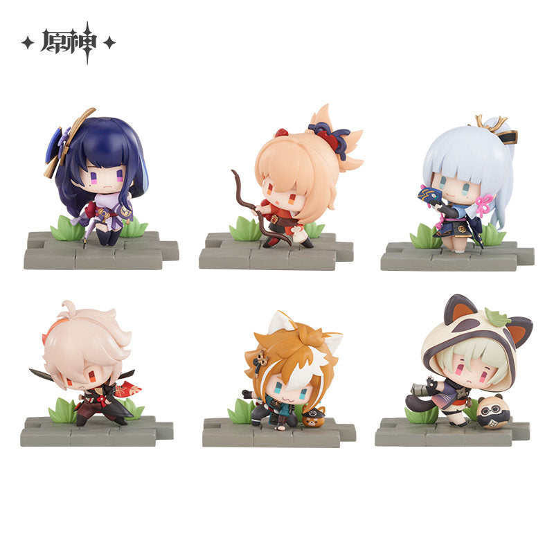 Genshin Impact Inazuma Blind Box Figure Raiden Ayaka Kazuha Yoimiya miHoYo