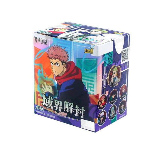 Jujutsu Kaisen Button Pin Blind Box Anime Badge Yuji Gojo Megumi Nobara