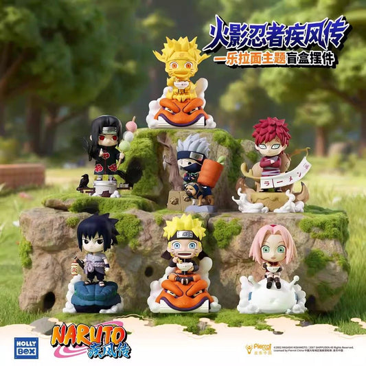 Naruto Shippuden Ramen Scene Figure Blind Box Mini Statue Anime Collectible