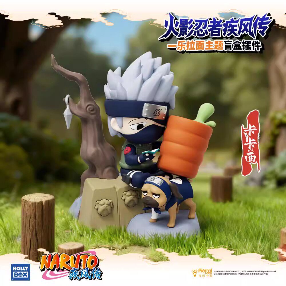 Naruto Shippuden Ramen Scene Figure Blind Box Mini Statue Anime Collectible