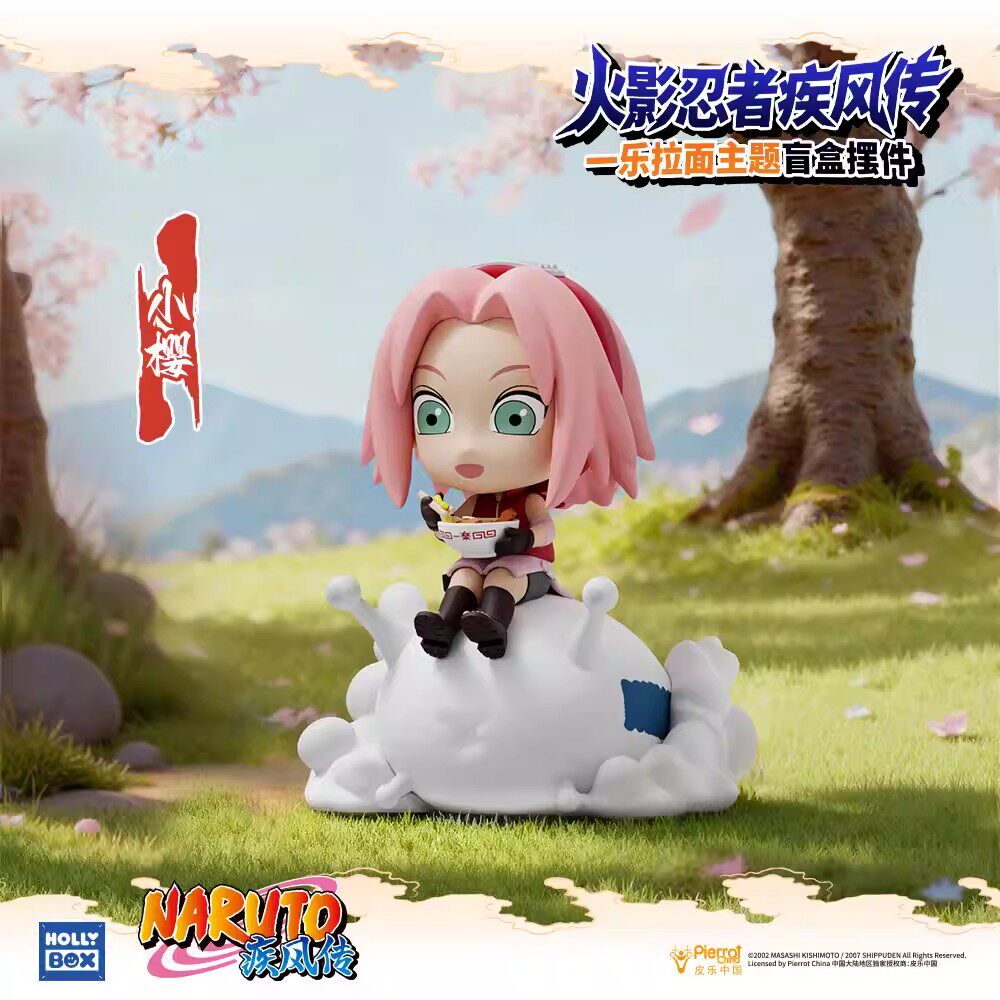Naruto Shippuden Ramen Scene Figure Blind Box Mini Statue Anime Collectible