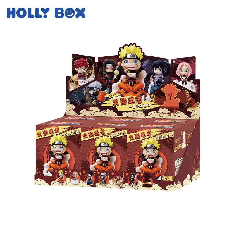 Naruto Shippuden Ramen Scene Figure Blind Box Mini Statue Anime Collectible