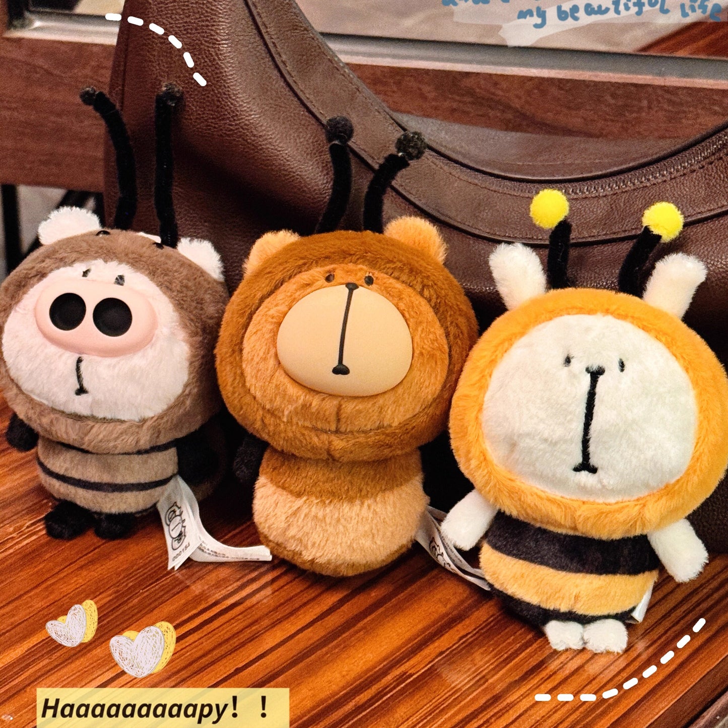 PONPON Town Animal Blind Box Cute Mini Figure Kawaii Collectible Toy