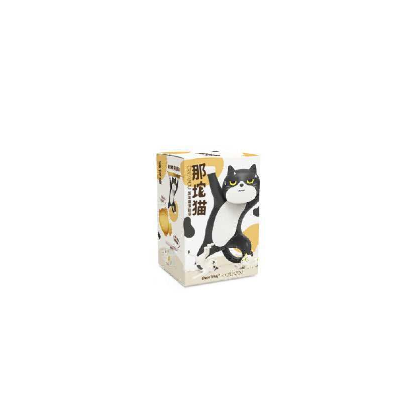 CatYou Lazy Cat Tray Blind Box Cute Desk Organizer Kawaii Mini Figure