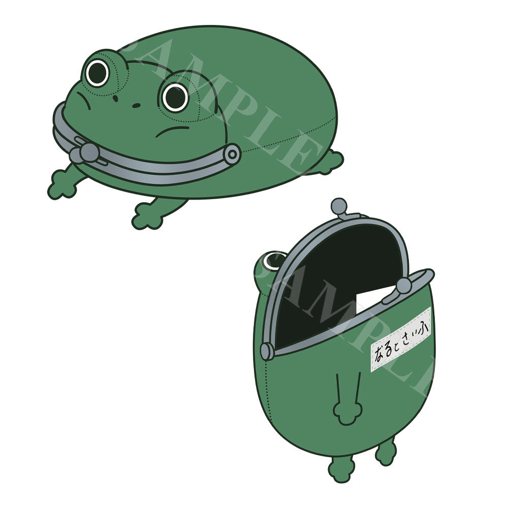 Naruto Frog Coin Purse Plush Wallet Anime Frog Pouch Kawaii Bag