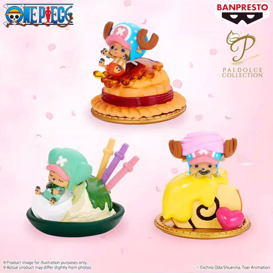 BANDAI One Piece Chopper Paldolce Dessert Figure Blind Box 6 Styles