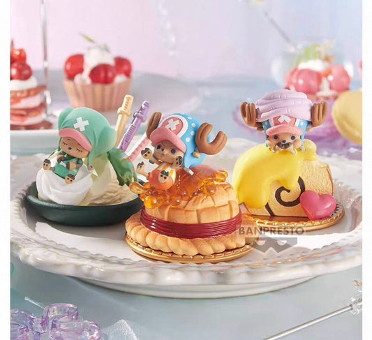 BANDAI One Piece Chopper Paldolce Dessert Figure Blind Box 6 Styles