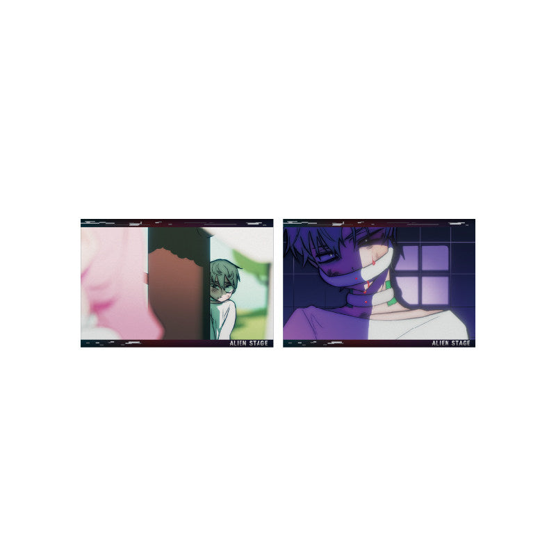 Alien Stage Anime Postcard Set 2pcs Sweet Dream Cafe Collection