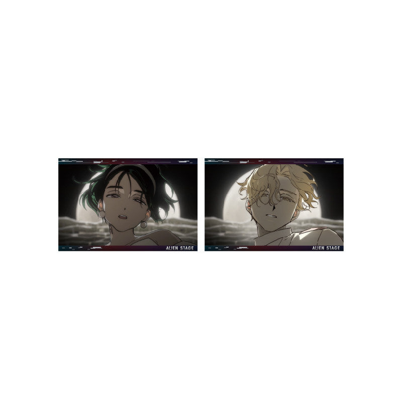 Alien Stage Anime Postcard Set 2pcs Sweet Dream Cafe Collection