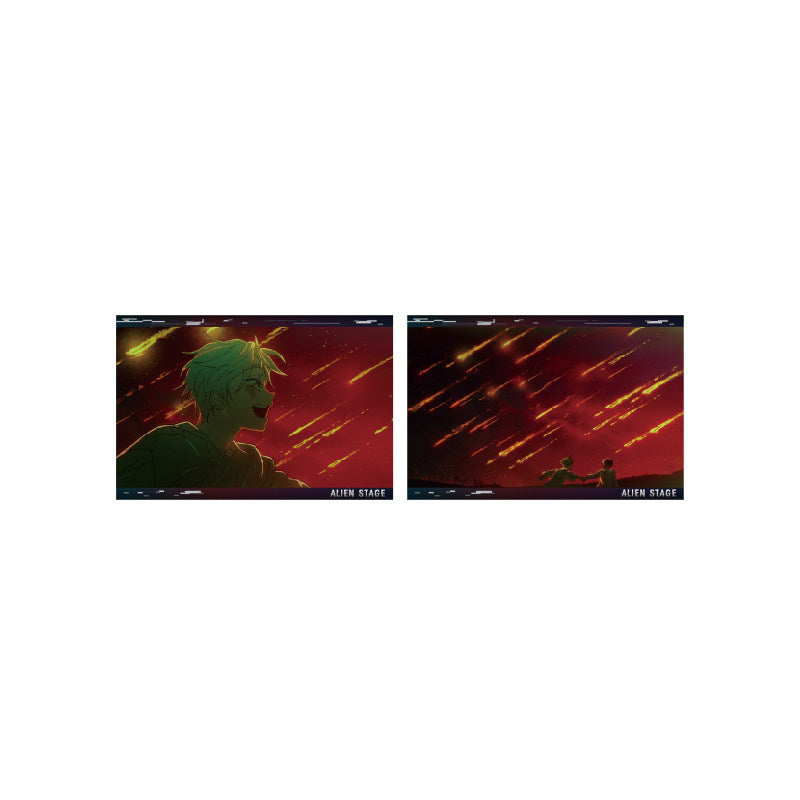 Alien Stage Anime Postcard Set 2pcs Sweet Dream Cafe Collection